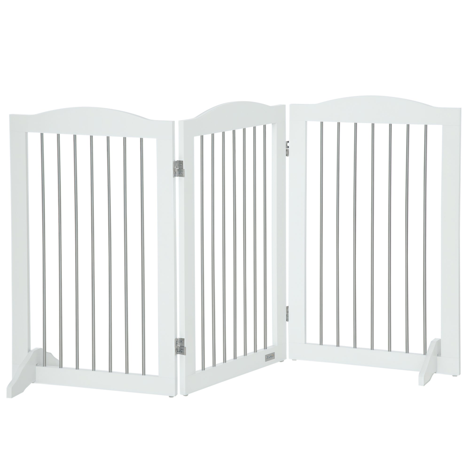 Barreira de Segurança para Cães 154x30x80cm - Branco
