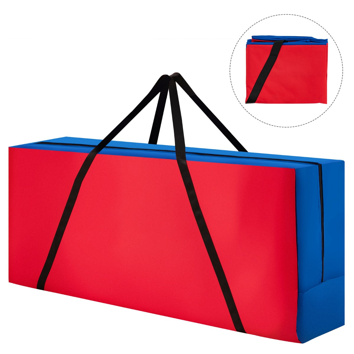 Bolsa de Transporte para Jogo Gigante 4 em Linha – 84 x 23 x 36 cm – Vermelho – Tecido Oxford