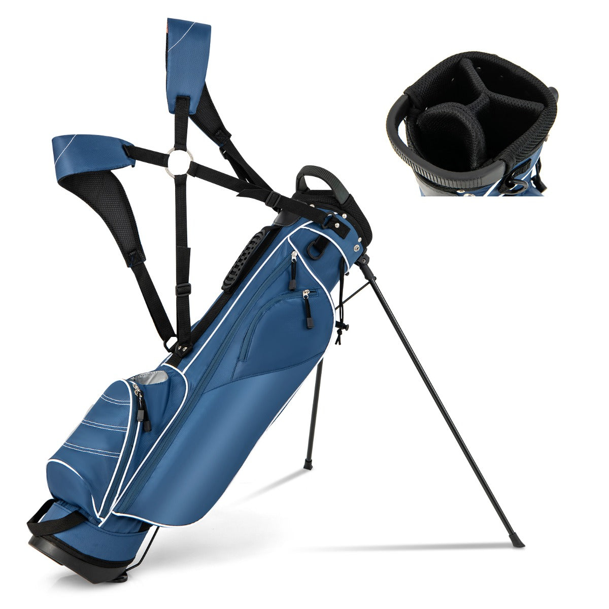 Bolsa de Golfe com Suporte – Azul – Poliéster