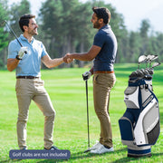 Bolsa de Suporte para Golfe Bolsa de Carrinho de Golfe Leve e Portátil com 14 Divisórias 7 Bolsos Capa para Chuva 42 x 31 x 91,5 cm Azul