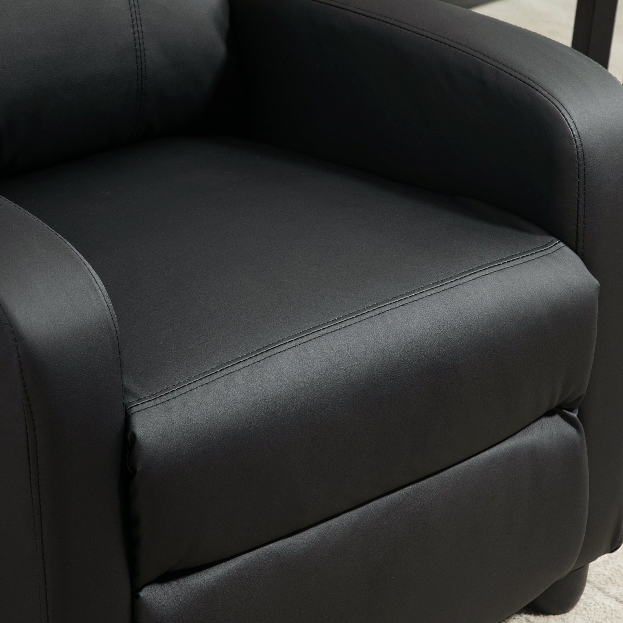 Poltrona de Massagem Relax Reclinável 68x88x98 cm Preto