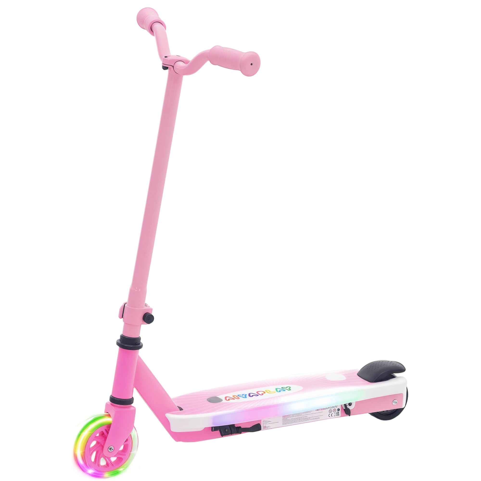 Trotinete Elétrica para Crianças 4-7 Anos - Rosa (68x46x83 cm)