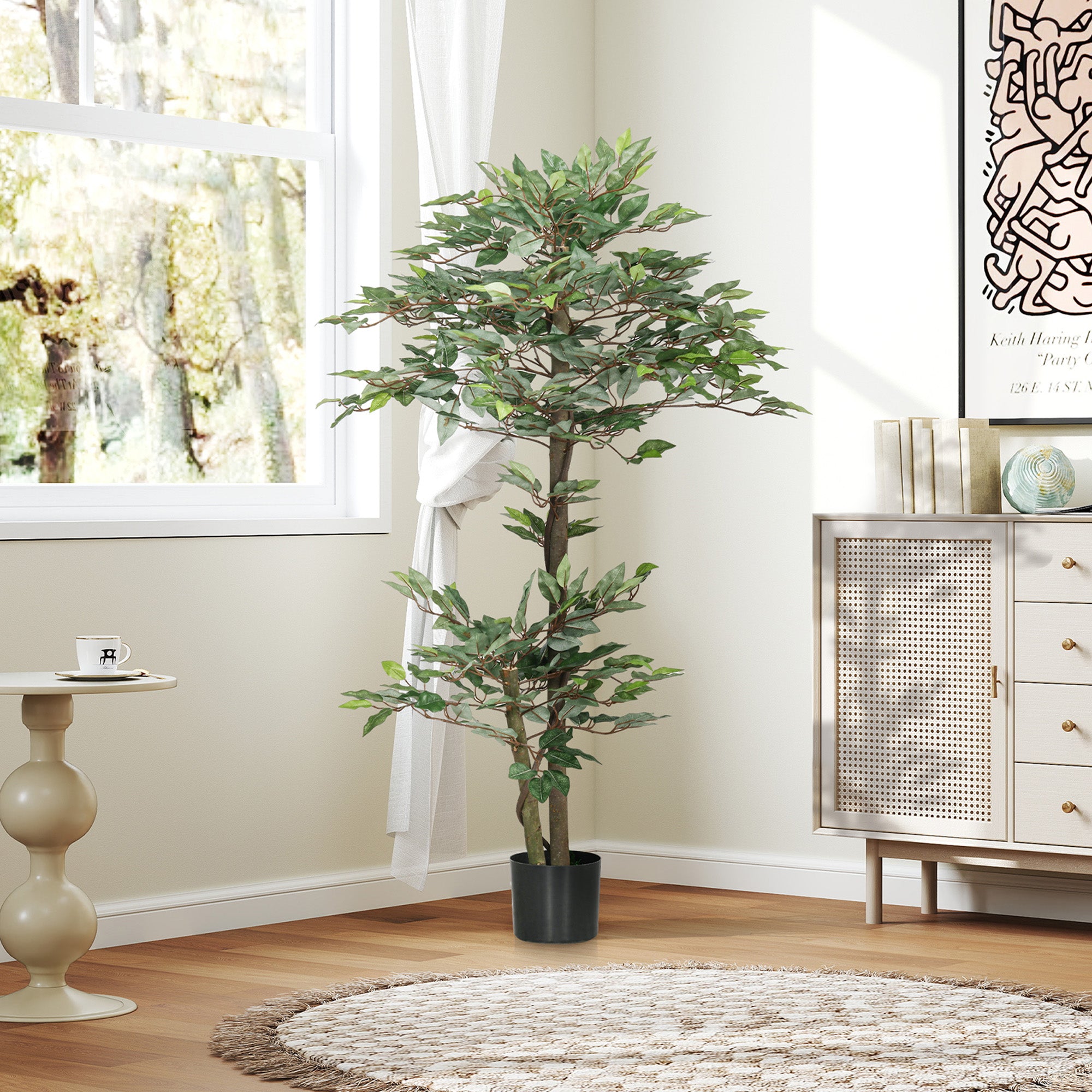 Planta Artificial Ficus 150 cm Verde