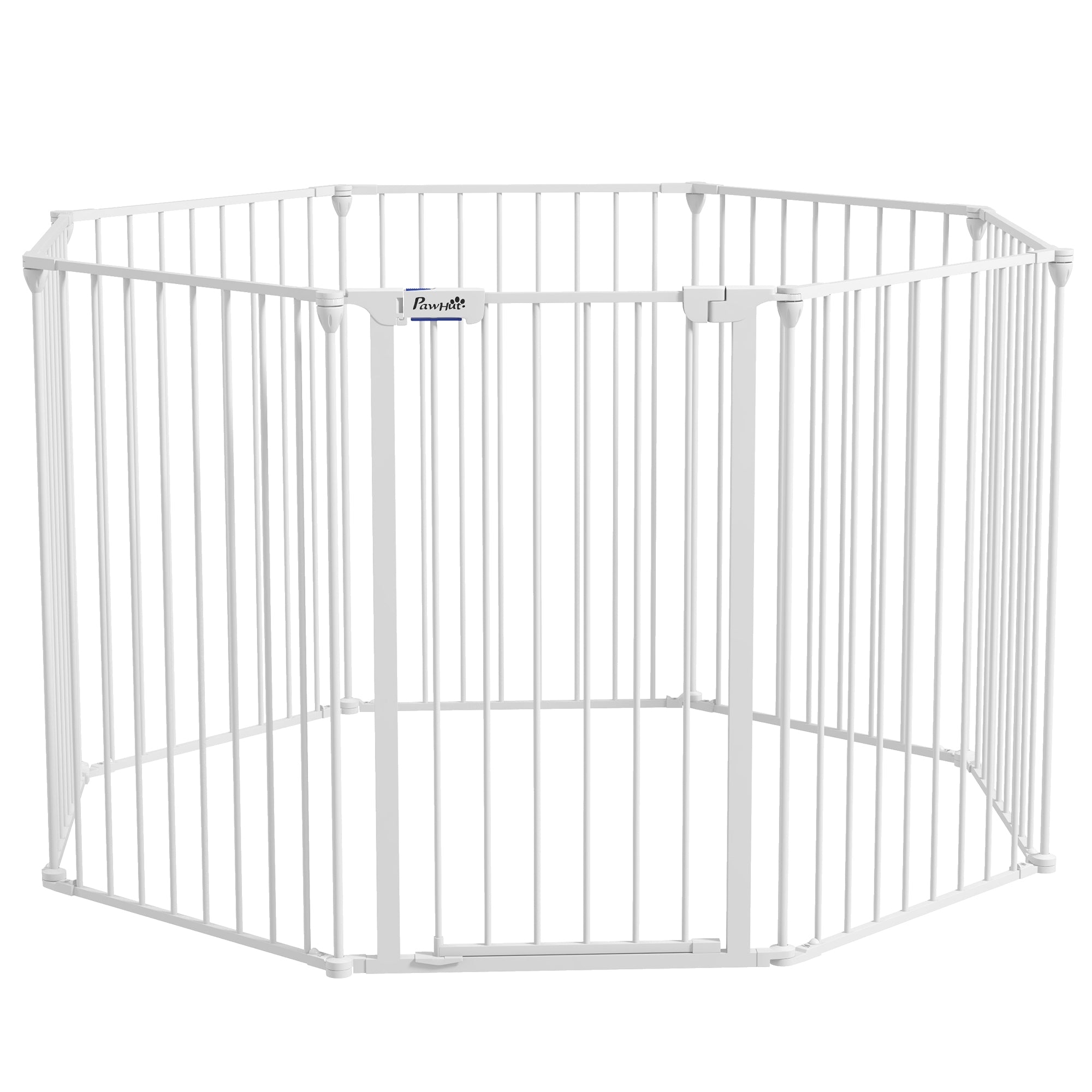 Parque para Animais de Estimação 154x154x90 cm Branco
