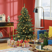 Árvore de Natal Artificial – 150 cm – Verde – Plástico e metal