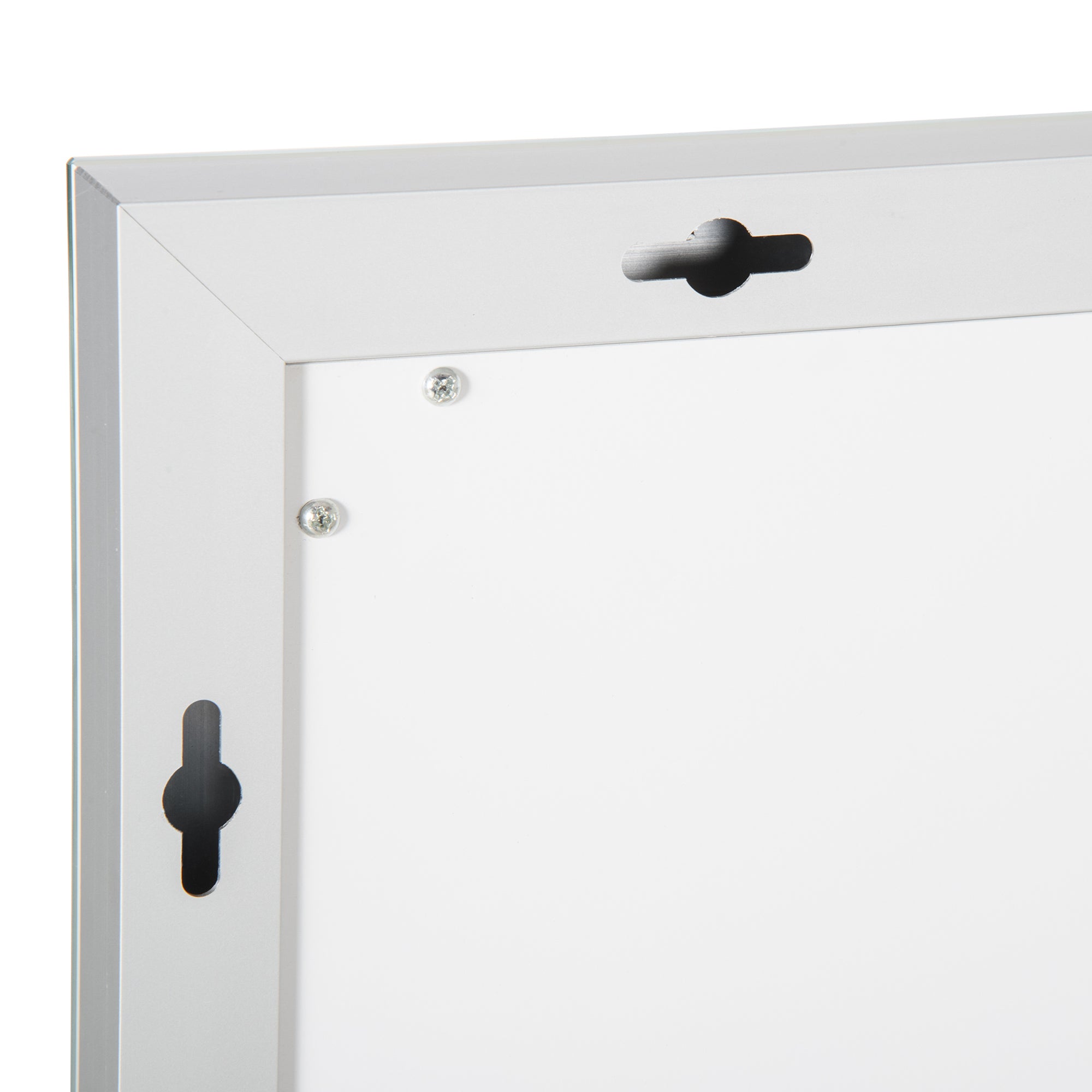 Espelho de Casa de Banho LED 100x60cm Prata