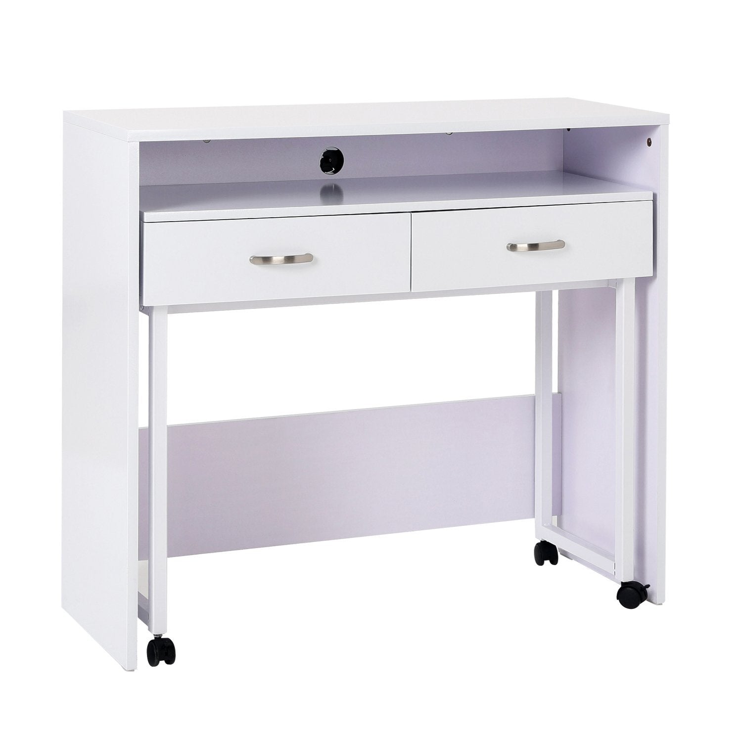 Mesa de Computador Branca 100x36x88cm