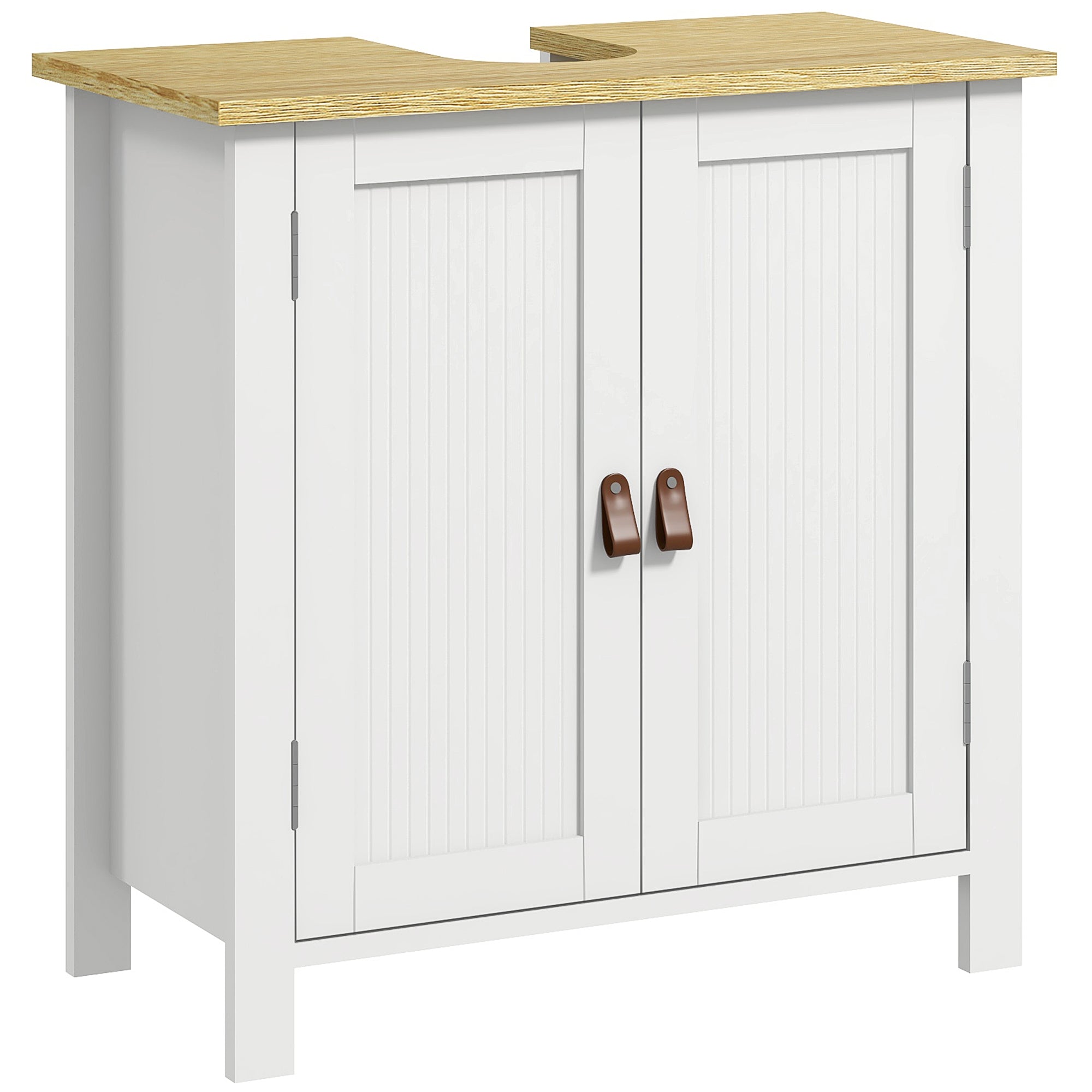 Móvel para Lavatório Branco 60x30x60 cm - Organização e Elegância para a sua Casa de Banho