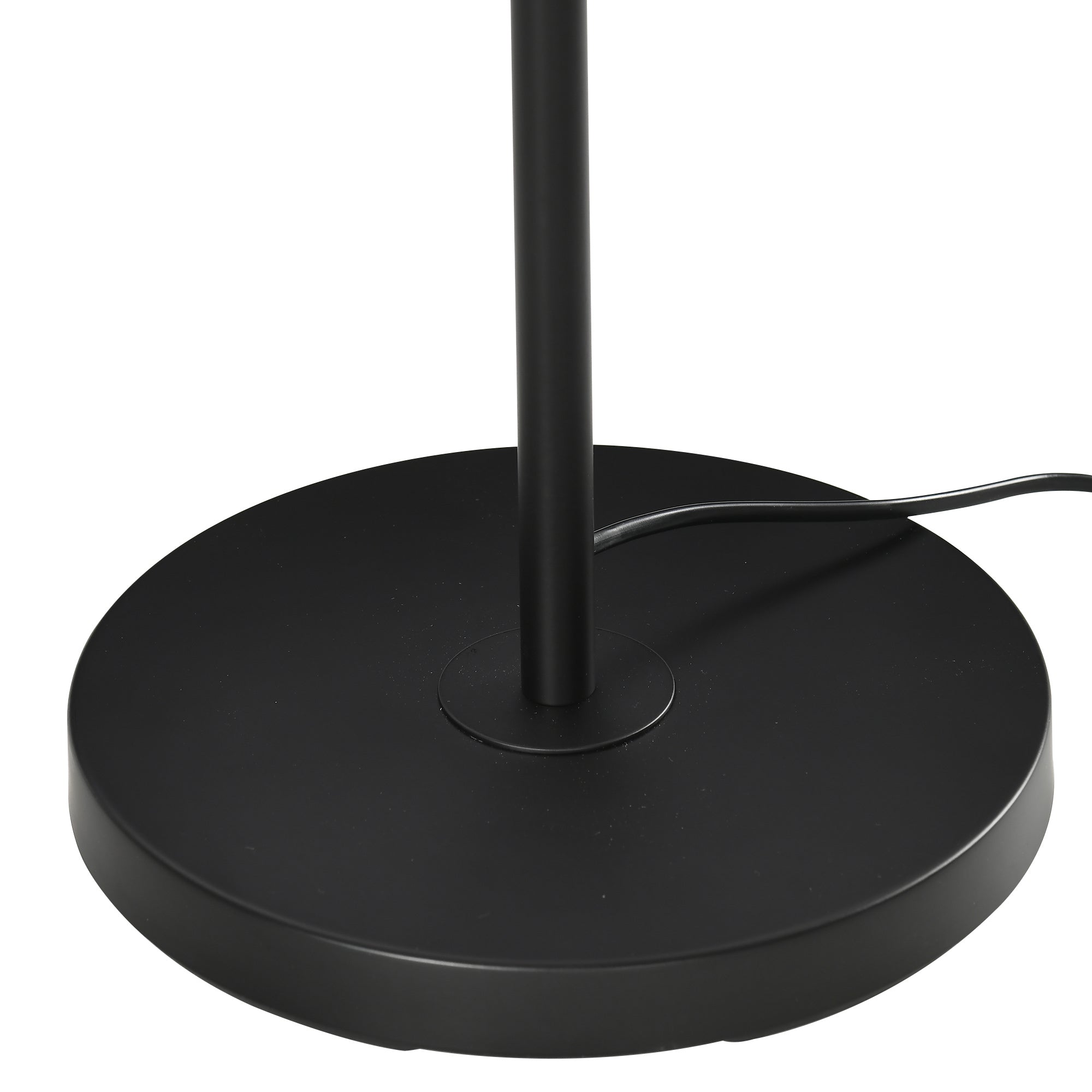 Candeeiro de Pé – Ø26x158cm – Preto – Metal e corda de papel