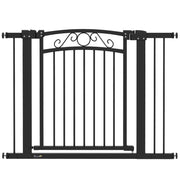 Barreira de Segurança Extensível 76-102 cm Preto