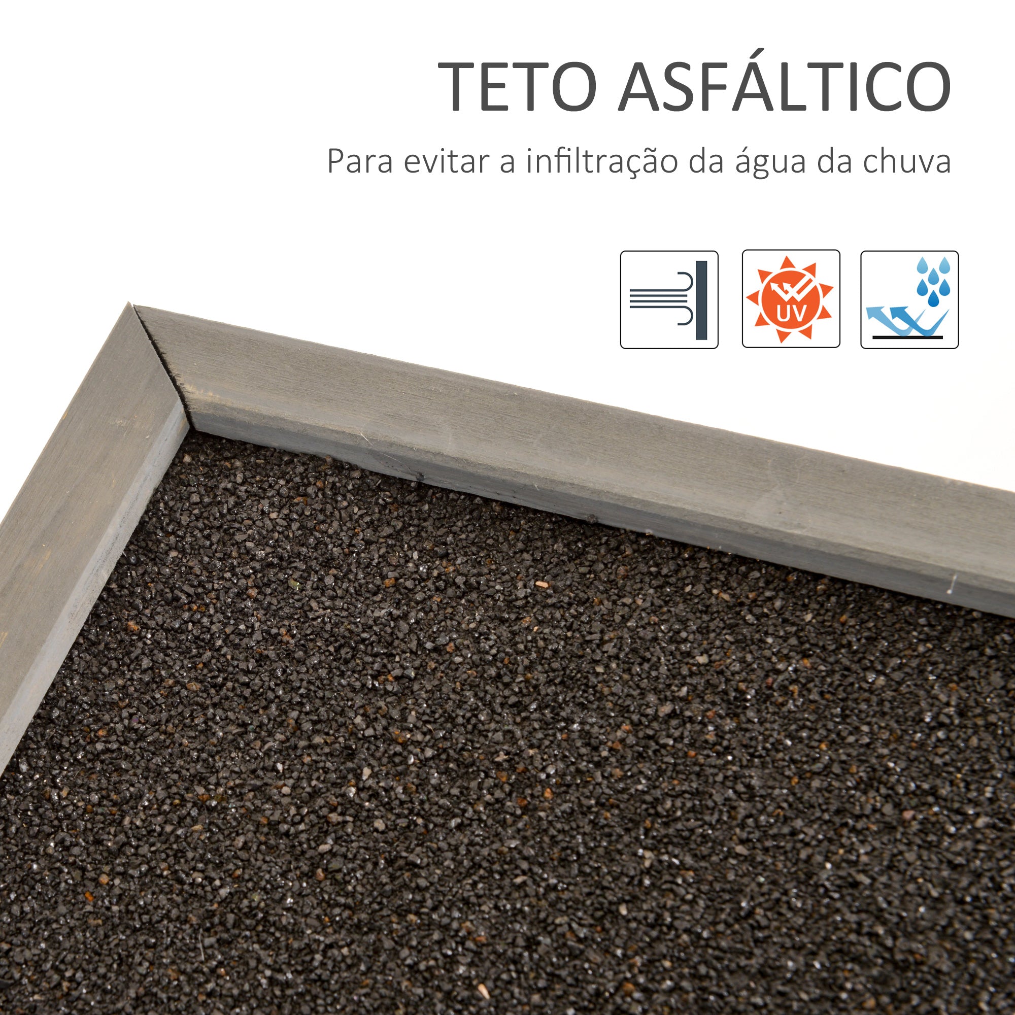Armário de Jardim com 2 Prateleiras Cinza 87x46.5x96.5 cm