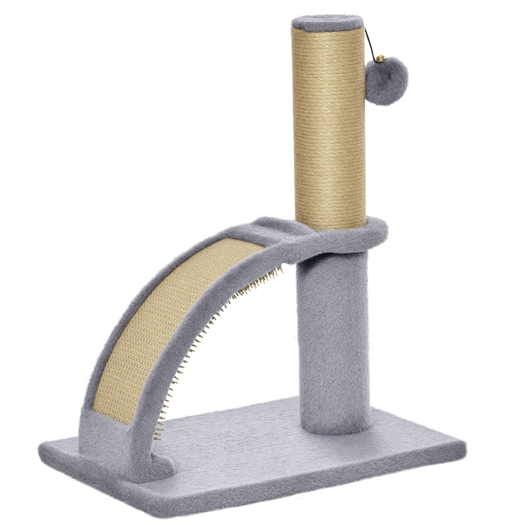 Arranhador para Gatos Altura 43 cm Cinzento