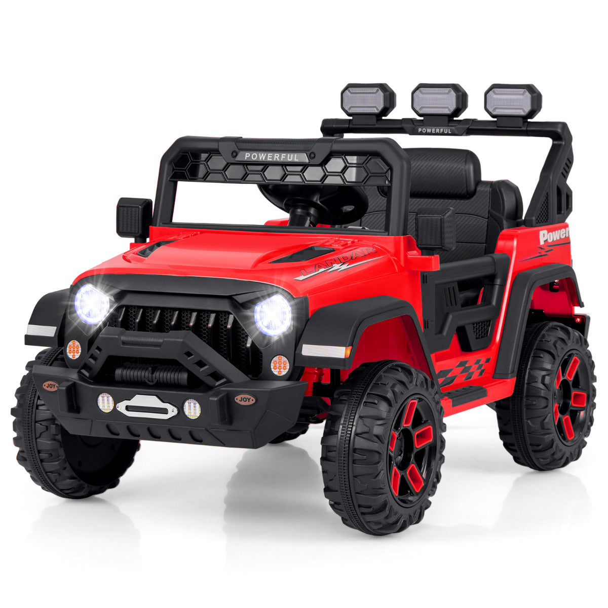 Camião elétrico para crianças – 12 V – vermelho