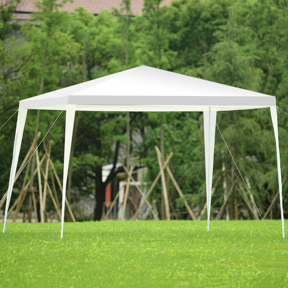 Carpa de Exterior – 3 x 3 m – Branco – Metal e PE