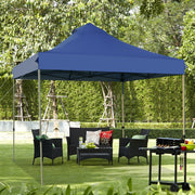Tenda de Exterior – 3 x 3 m – Azul – Tecido Oxford