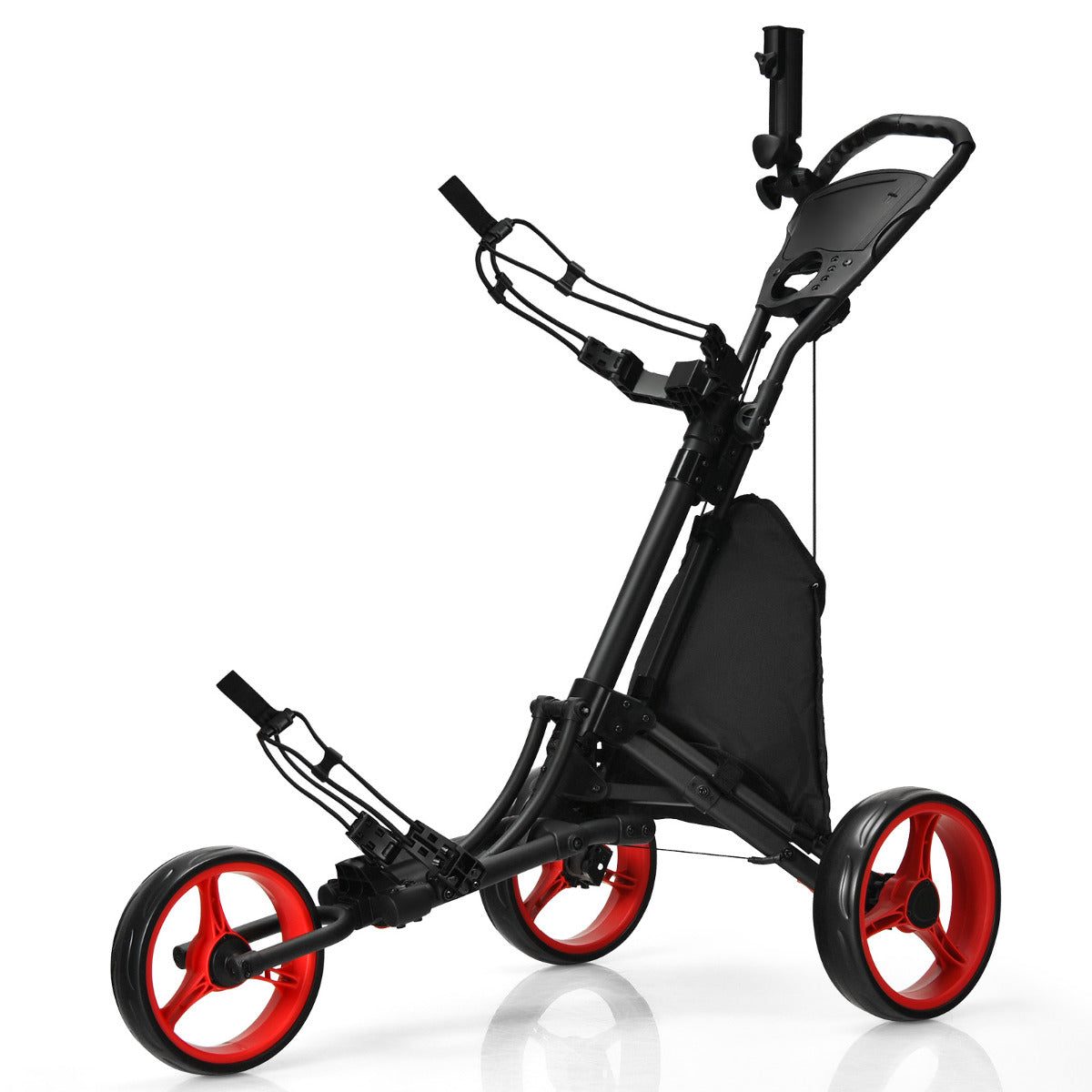 Carrinho de Golfe – 3 rodas – Vermelho – Alumínio