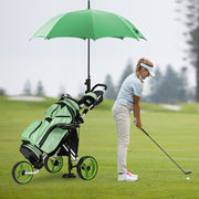 Carrinho de Golfe Dobrável – Verde – Aço