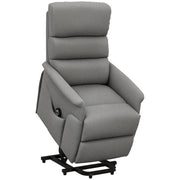 Poltrona Relax Reclinável Elétrica Cinzento 66x90x96 cm