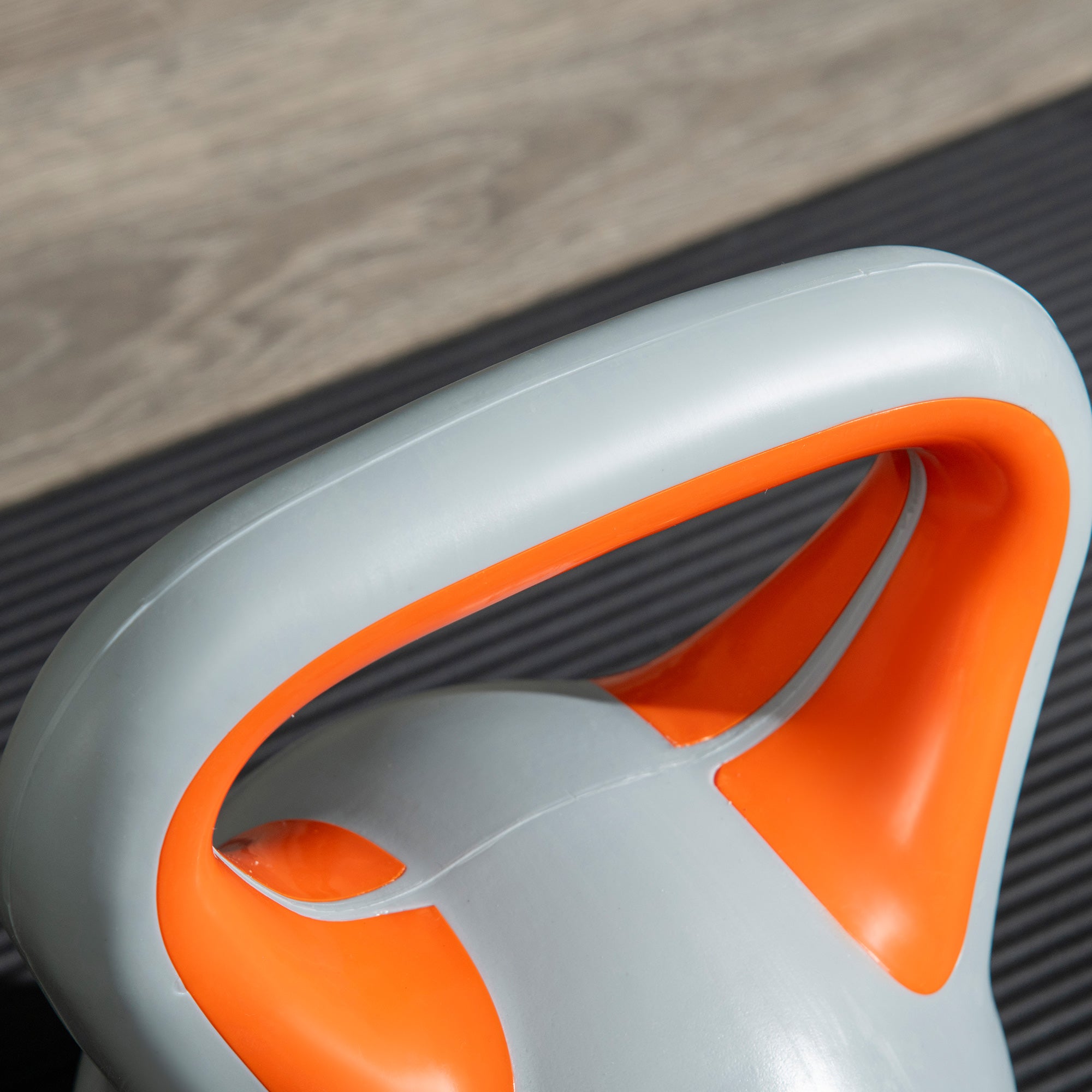 Kettlebell 8kg Laranja 20x14x24cm