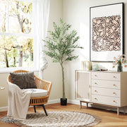 Planta Artificial Decorativa Verde 180 cm Ø15x180 cm