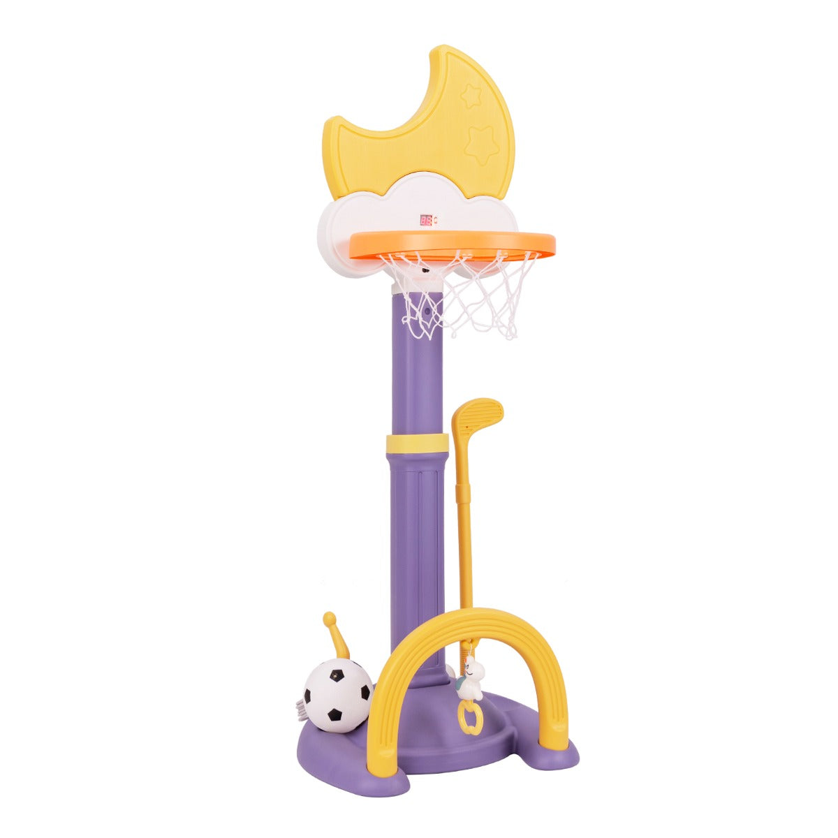 Centro de Atividades Desportivas 4 em 1 – Amarelo