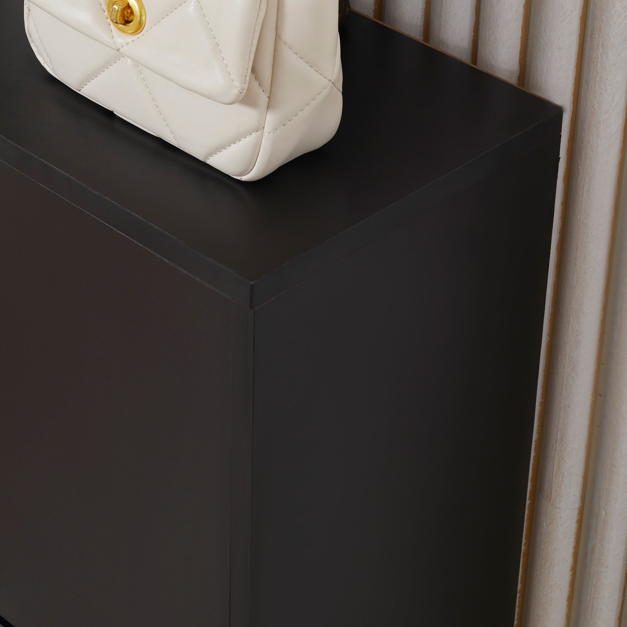 Sapateira de Madeira – 60x24x80 cm – Preto