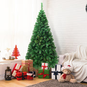 Árvore de Natal Artificial de 180cm com Base Metálica em PVC Verde para Decoração de Natal Casa Festa