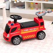Carro de Bombeiros de Brincar – 82 x 82 x 45 cm – Vermelho
