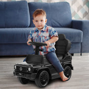 Carrinho de Passeio Infantil – Preto – material não explícito