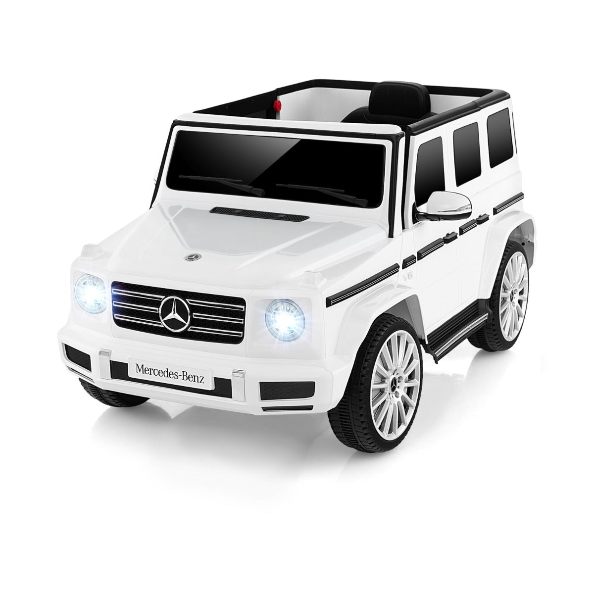 Carro Elétrico para Crianças - Mercedes-Benz G500 - Branco -