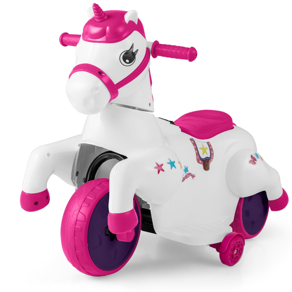 Pony Montável Elétrico – 12V – Rosa