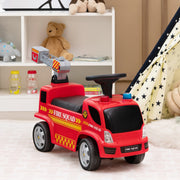 Carro Deslizante para Crianças de 18-36 Meses – 86 x 28 x 48,5 cm – Vermelho – PP