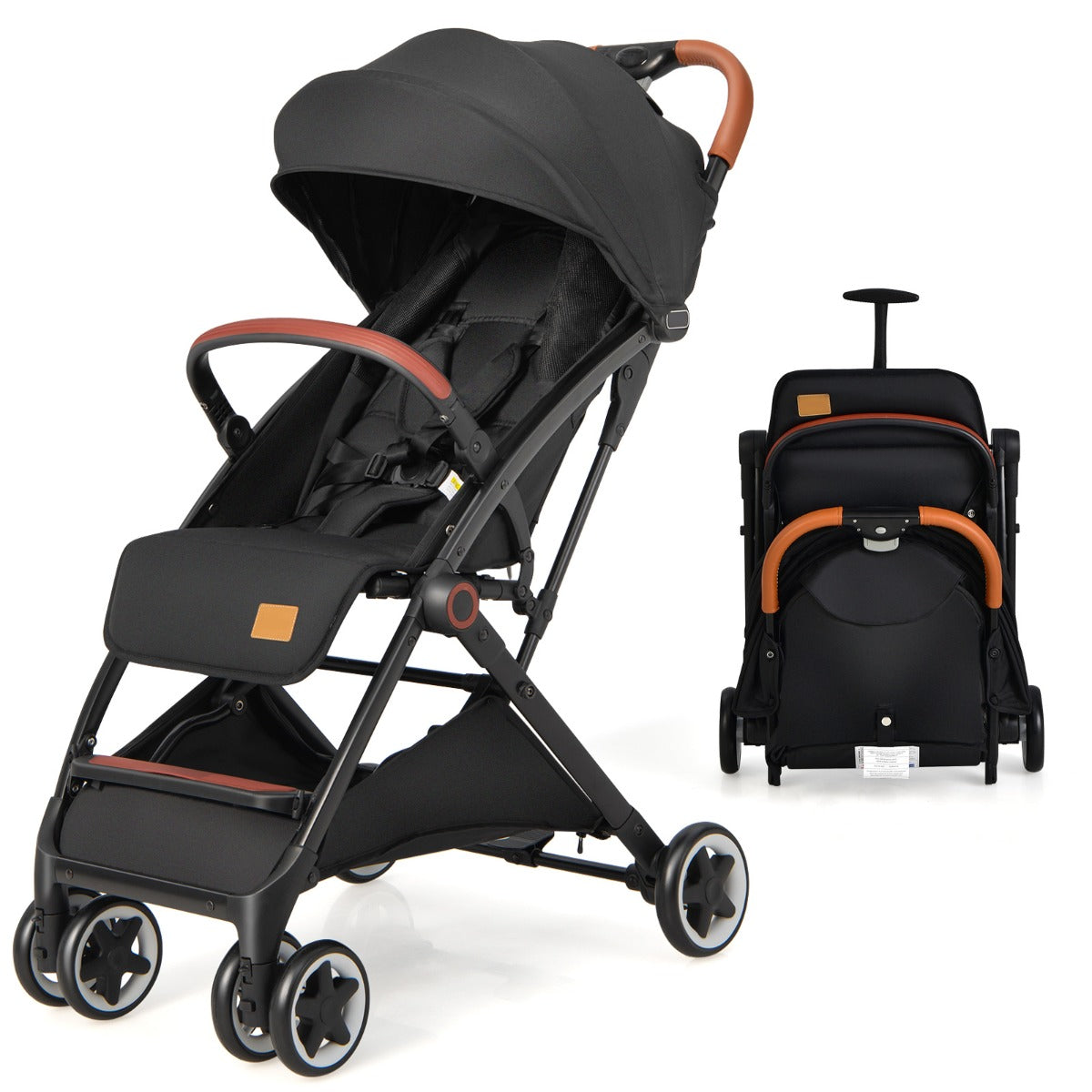 Carrinho de Viagem para Bebé – 0-36 meses – Preto