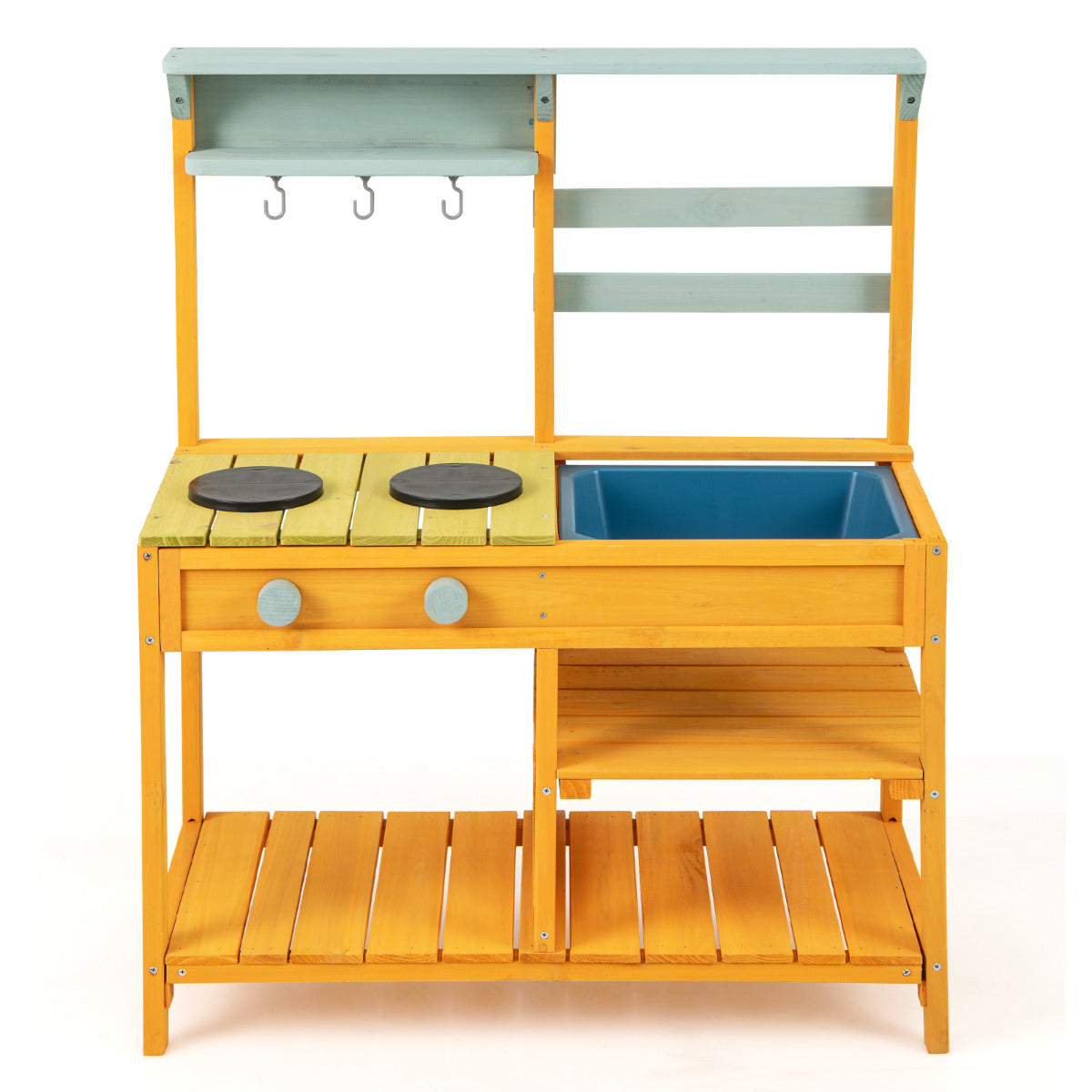 Cozinha de Brinquedo – Madeira de Abeto – Amarelo