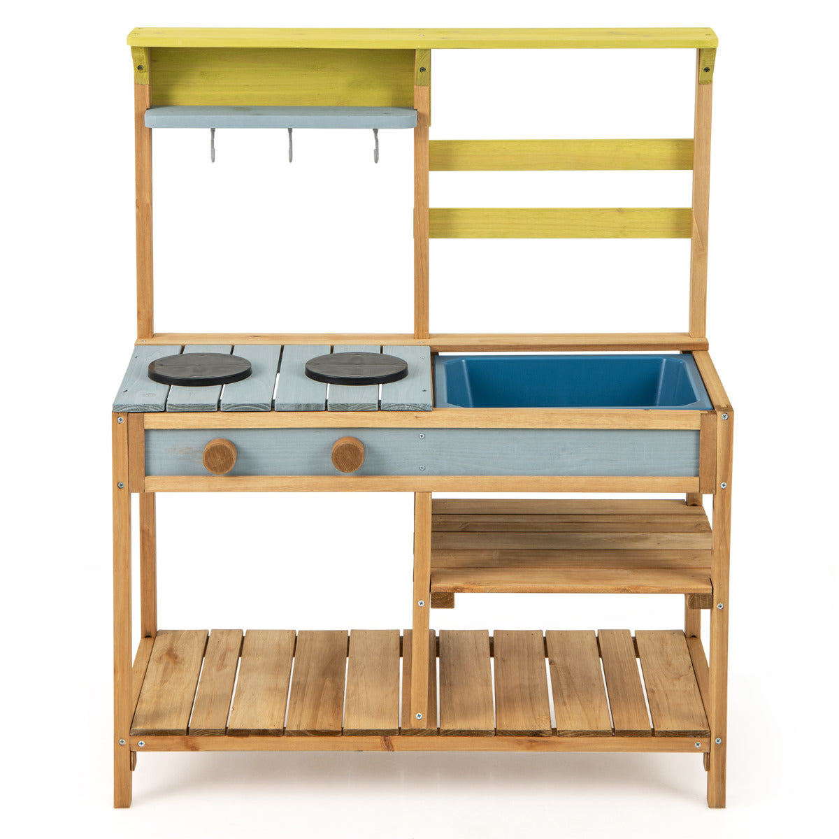 Cozinha de Barro e Madeira de Abeto – Natural