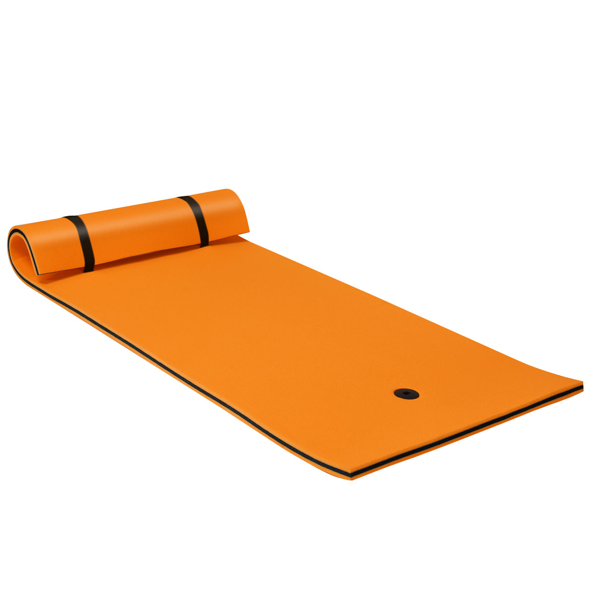 Colchoneta Flutuante – 220 x 90 x 4 cm – Laranja – Espuma XPE
