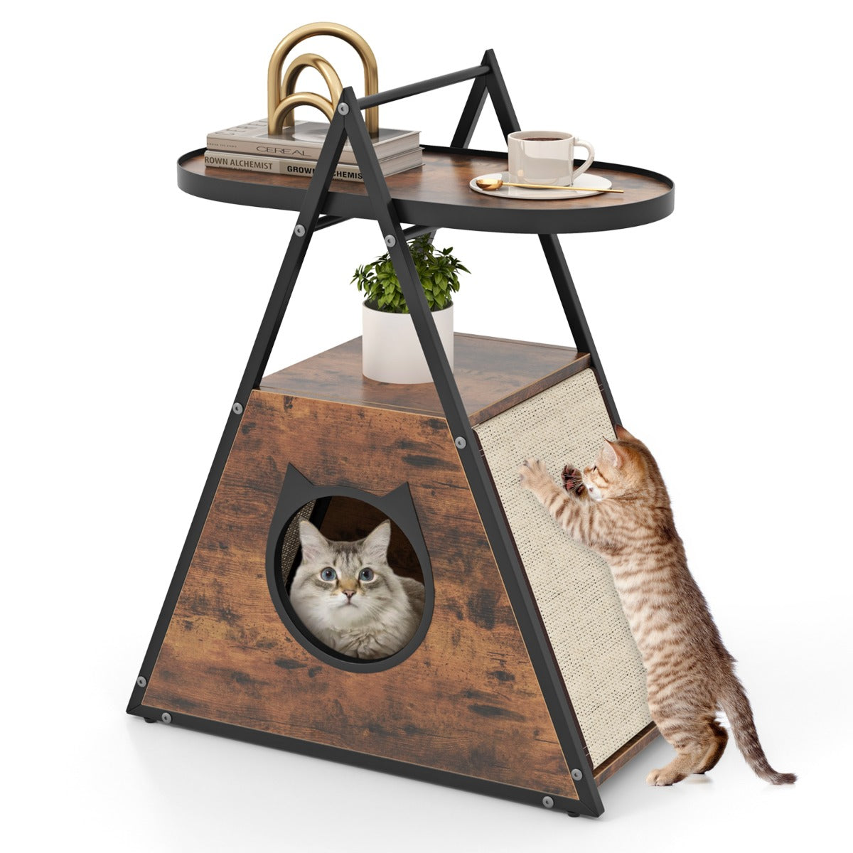 Gabinete para Gatos – Castanho