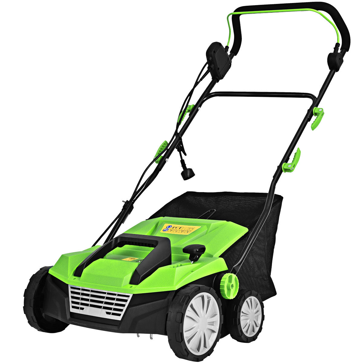 Escarificador Eléctrico 2 em 1 – 38 cm – Verde – Metal