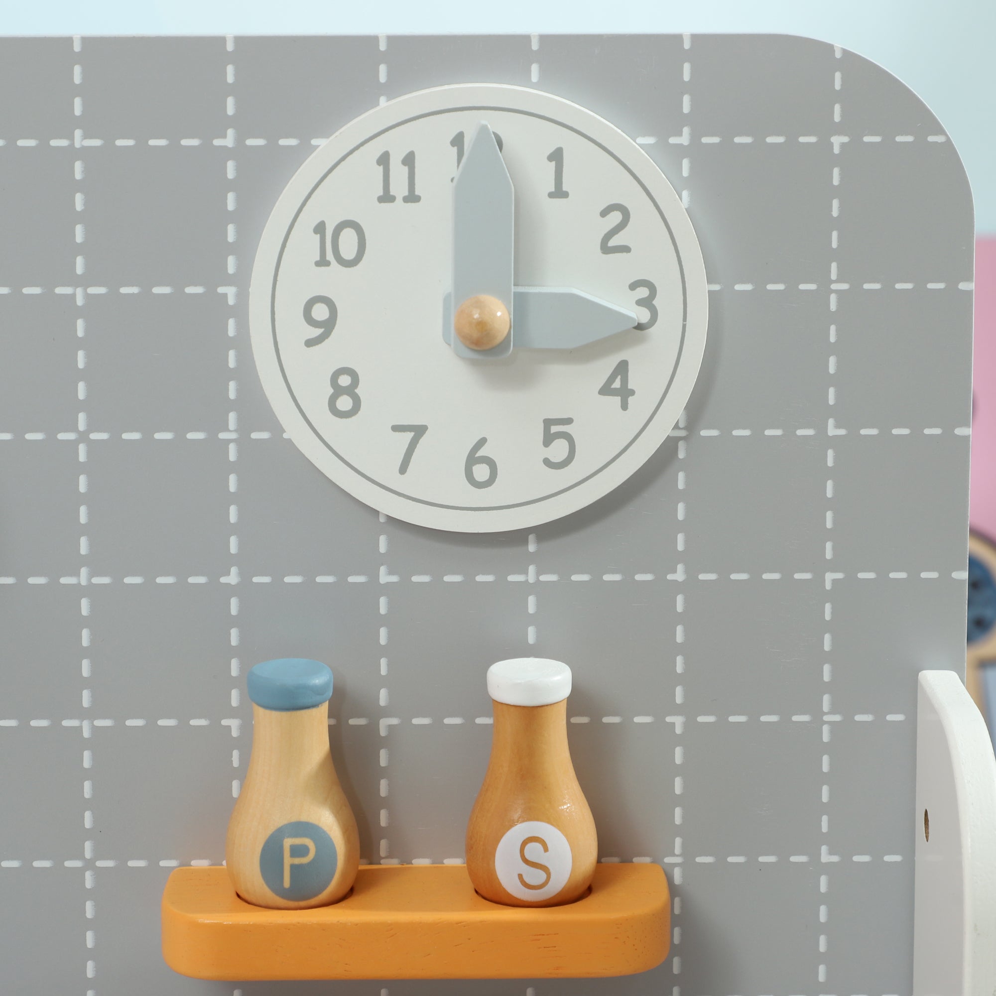 Cozinha de Brinquedo Multicor 57x26x82 cm para Crianças acima de 3 Anos