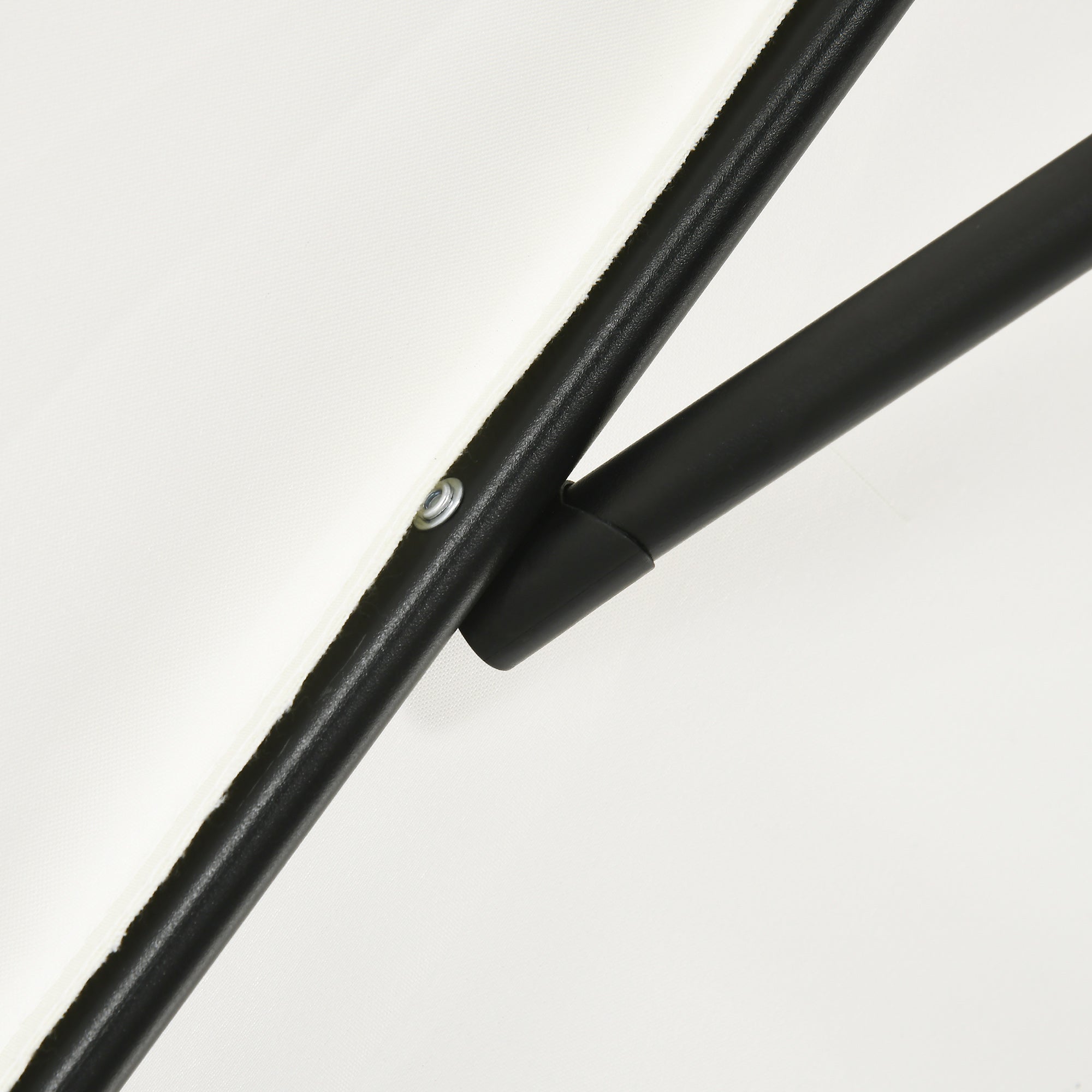 Chapéu de Sol Retangular 195x295x240 cm - Creme Branco