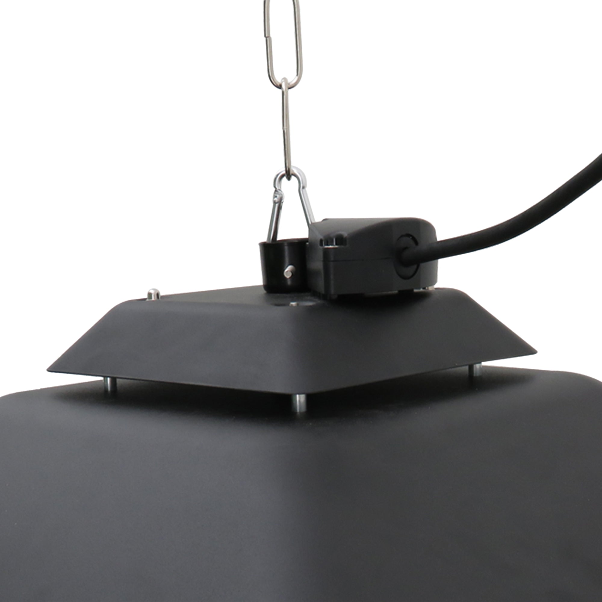 Aquecedor Elétrico de Halogênio Radiante Preto 43x43x25cm