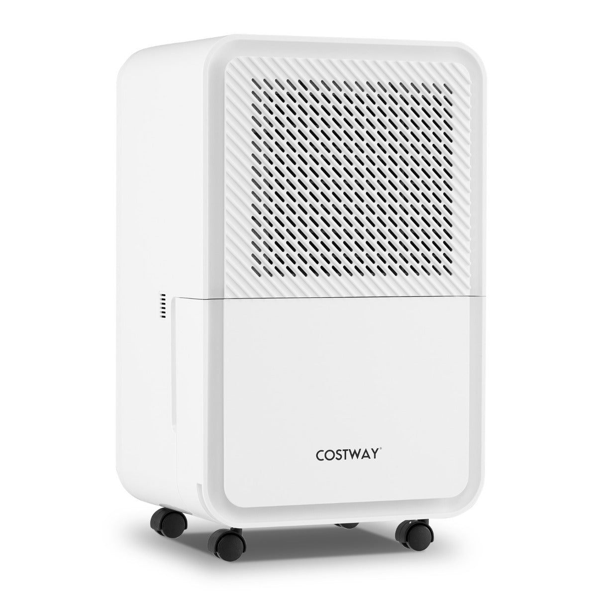 Desumidificador de 15 L/dia para Casa 20㎡ com 4 Modos Temporizador de 24H e Ecrã LED Drenagem Contínua ou Manual