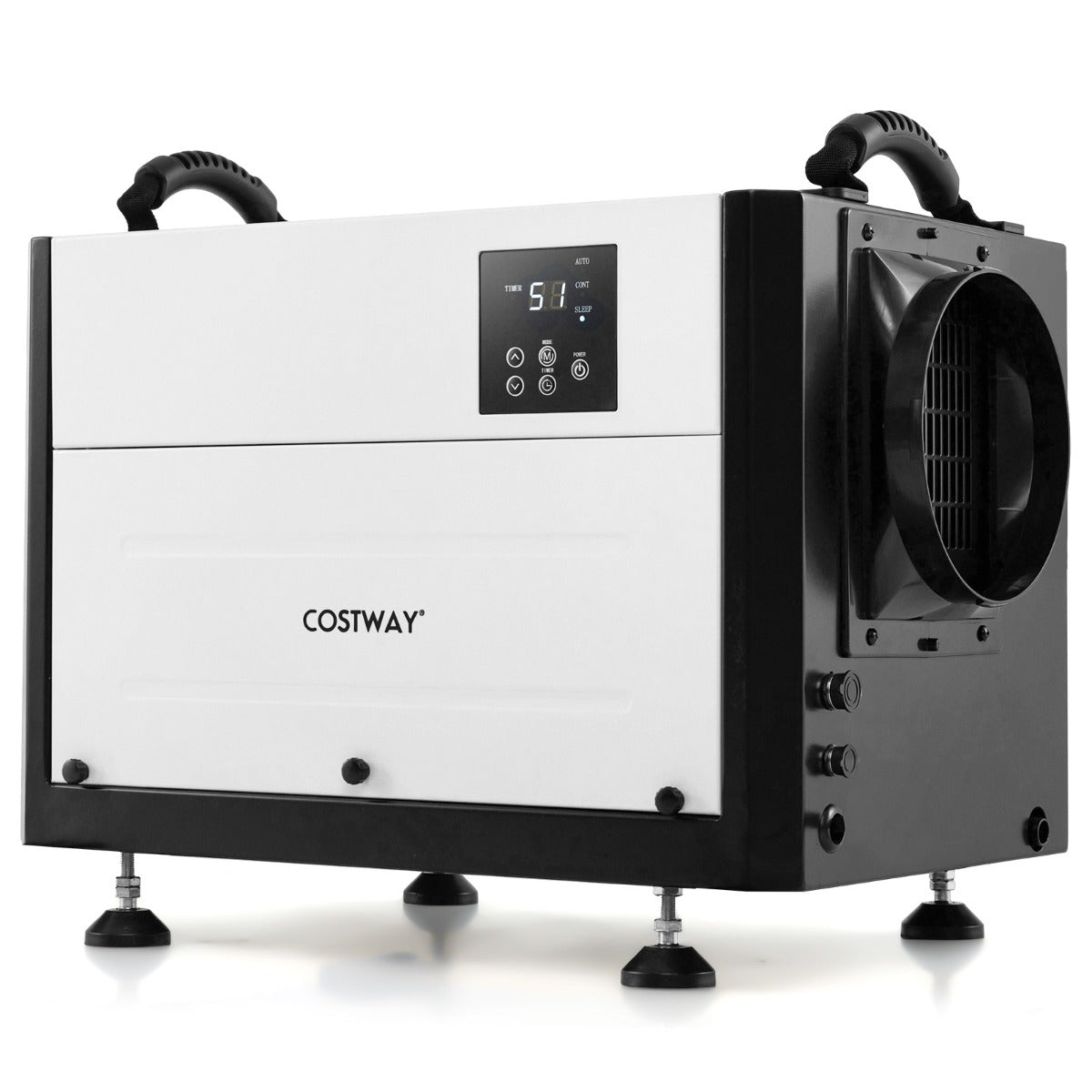 Desumidificador Compacto de 58,5/73,5 L/Dia com 3 Modos e Temporizador - Branco
