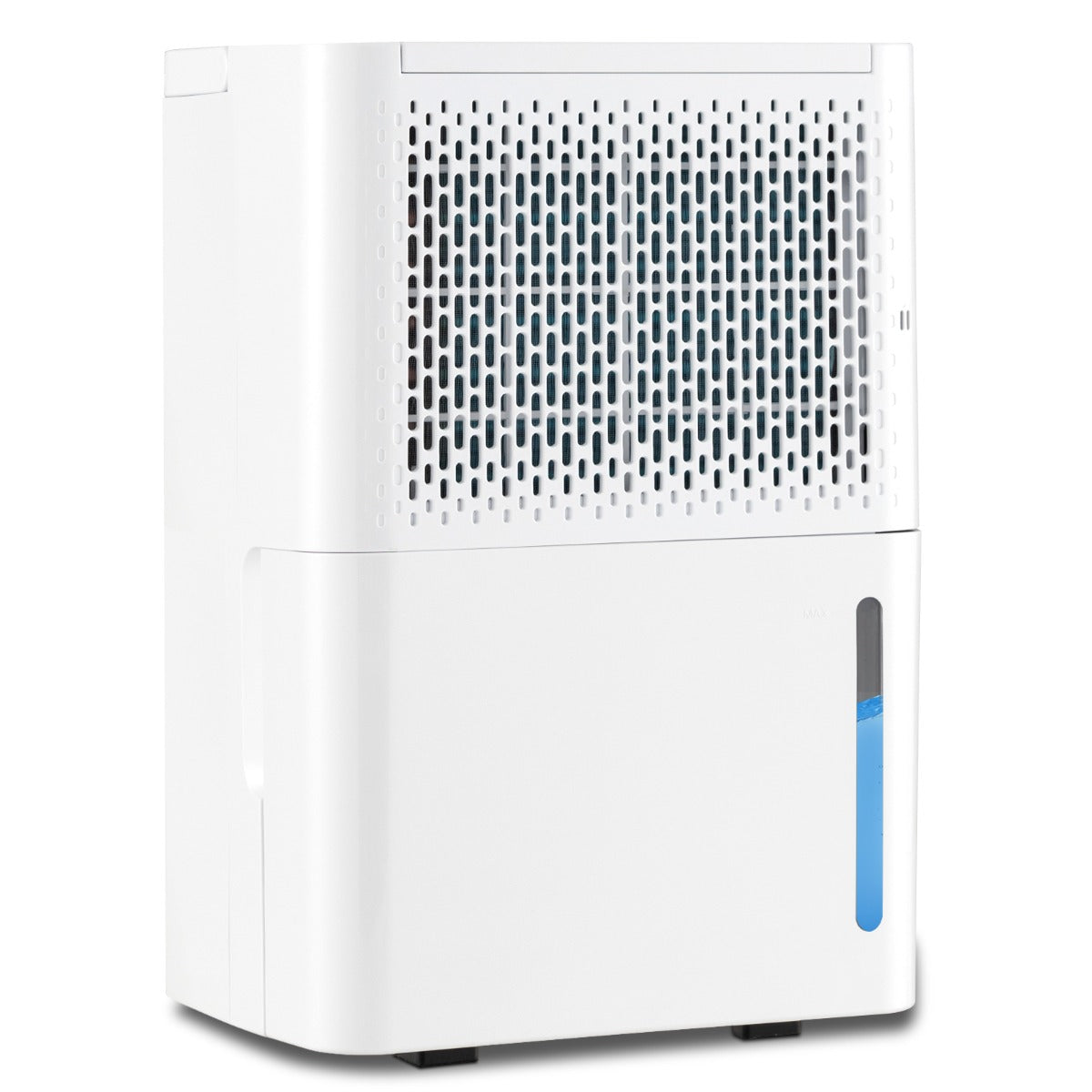 Desumidificador de 12 L Silencioso e Eficiente com Modo Contínuo, Secagem Automática e Temporizador 27 x 20,5 x 40,5 cm Branco