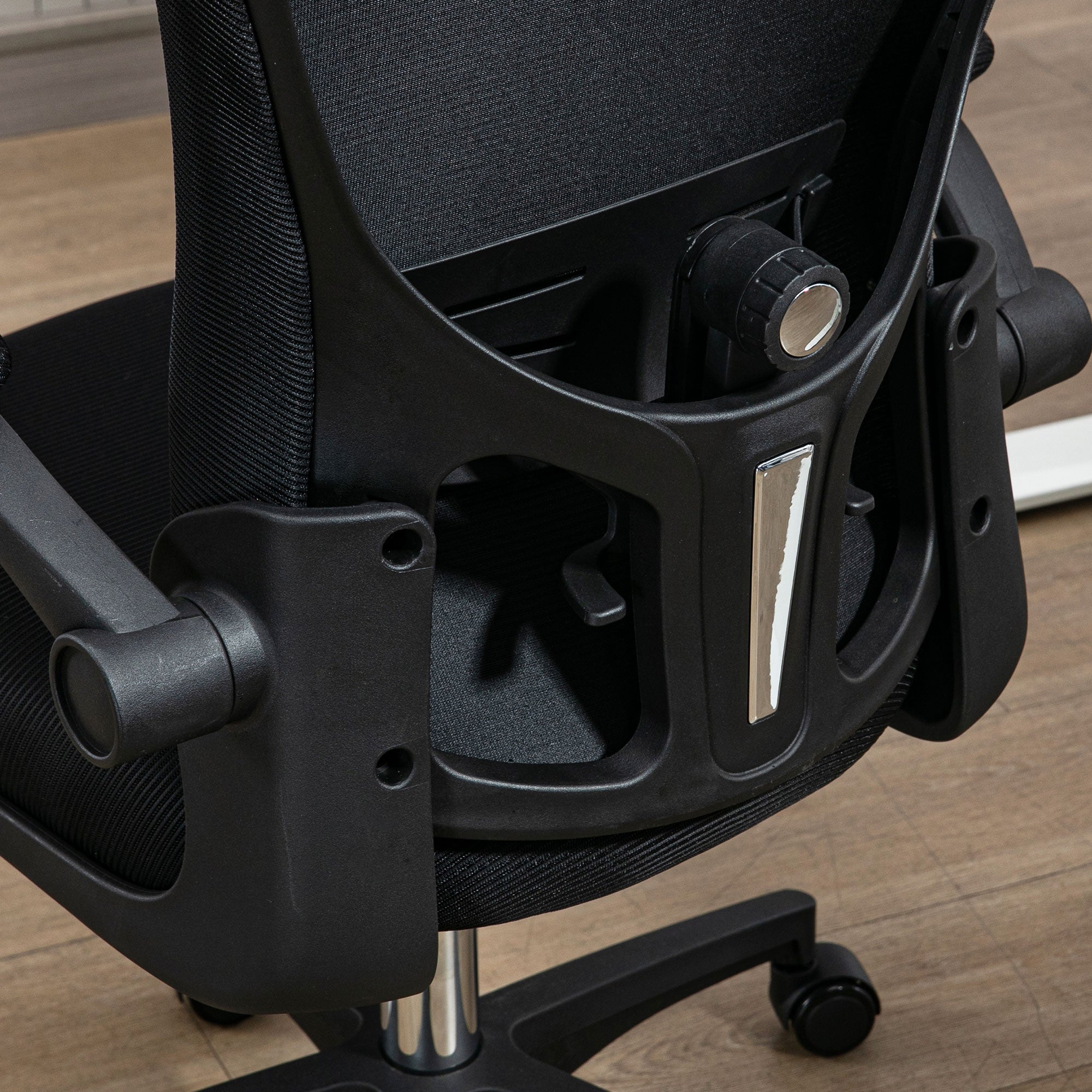 Cadeira de Escritório Ergonómica Preto 62x64x112-120 cm