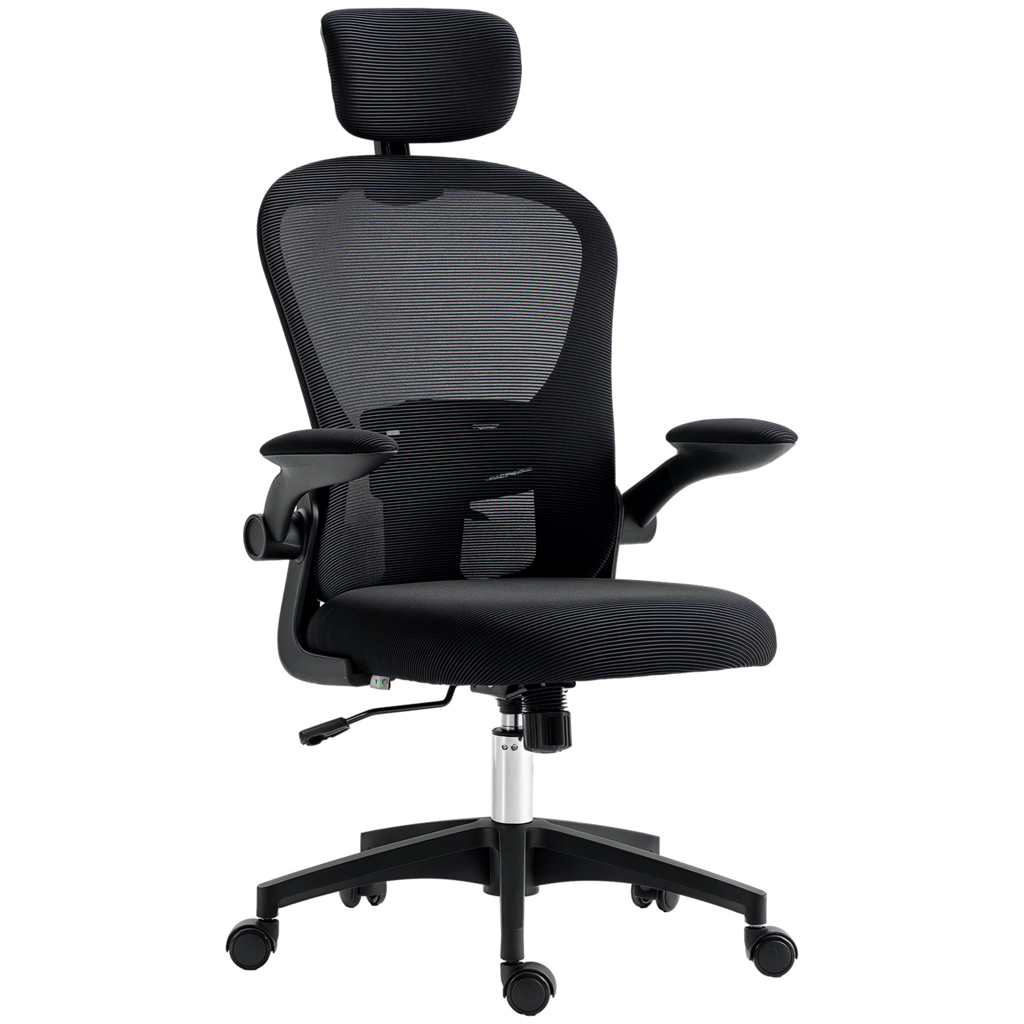 Cadeira de Escritório Ergonómica Preto 62x64x112-120 cm