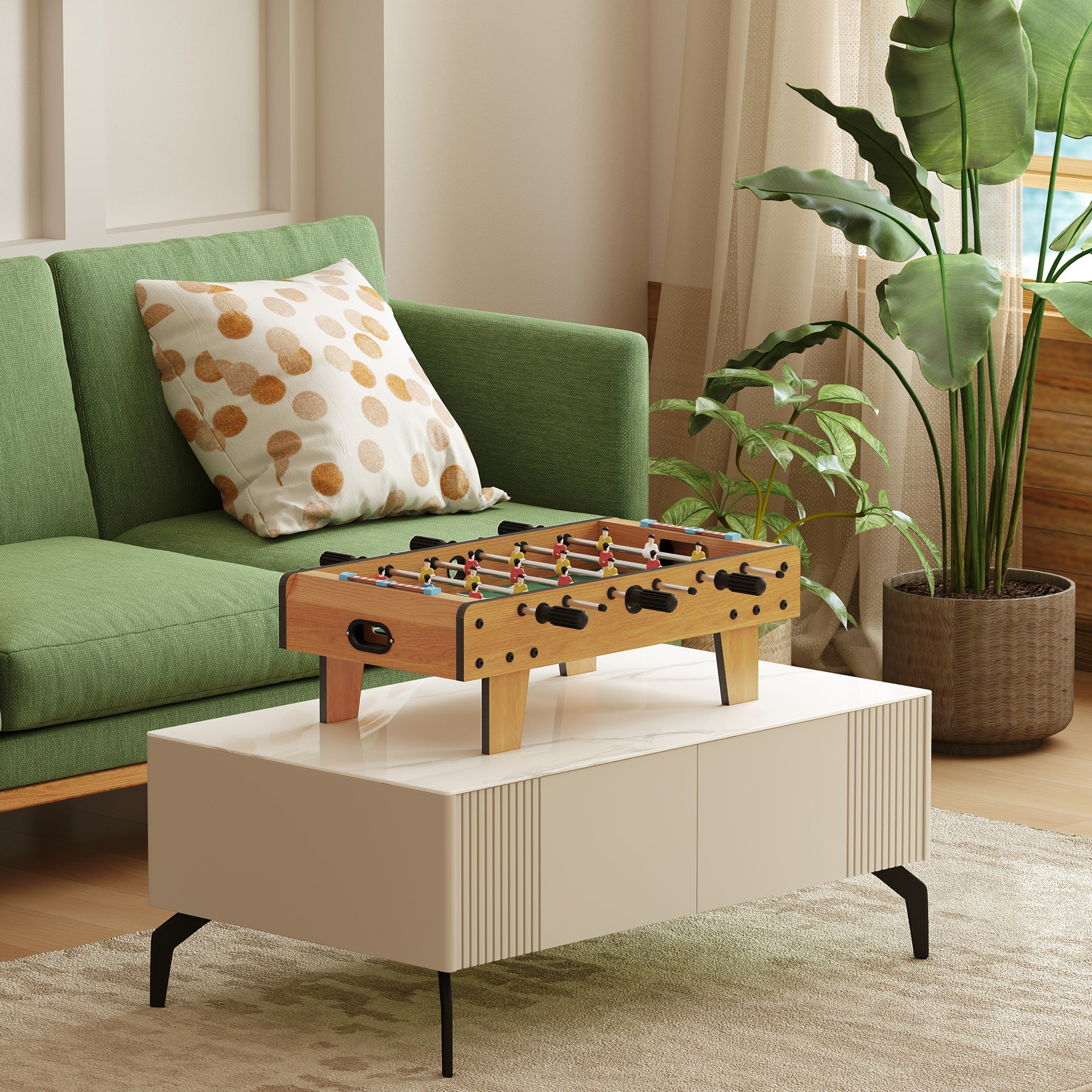 Matraquilho de Mesa – 69x36,5x22cm – Multicor – MDF com varetas de metal