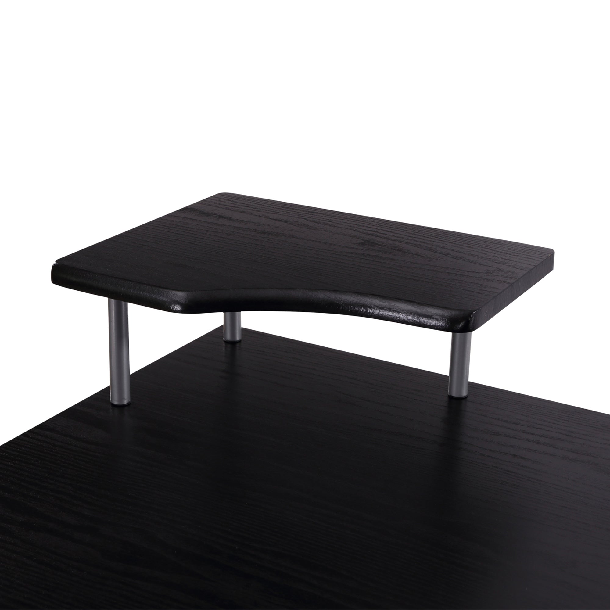 Secretária para Computador - 152 x 60 x 88 cm - Cor Negro