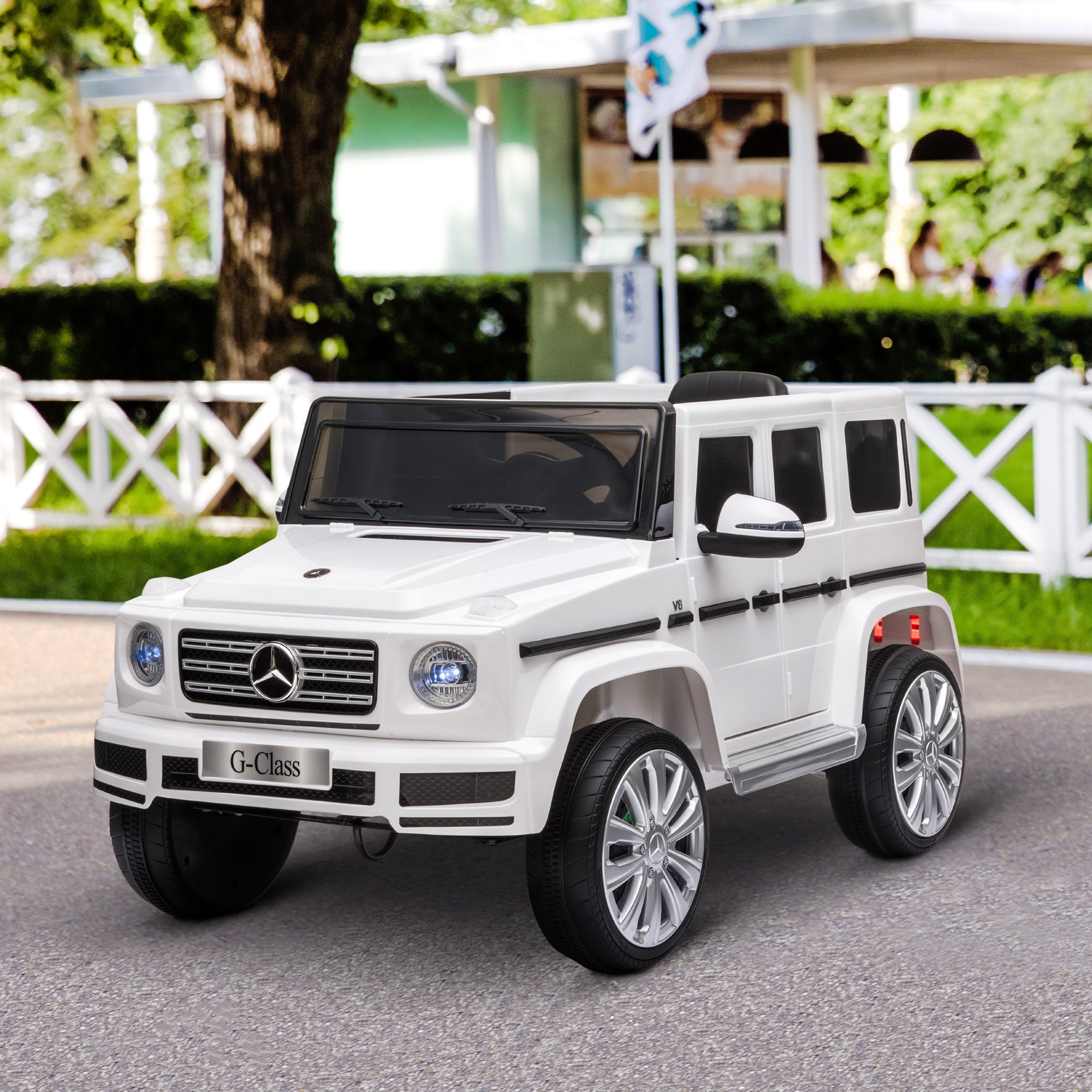 Carro Elétrico para Crianças 107x64x54 cm Branco