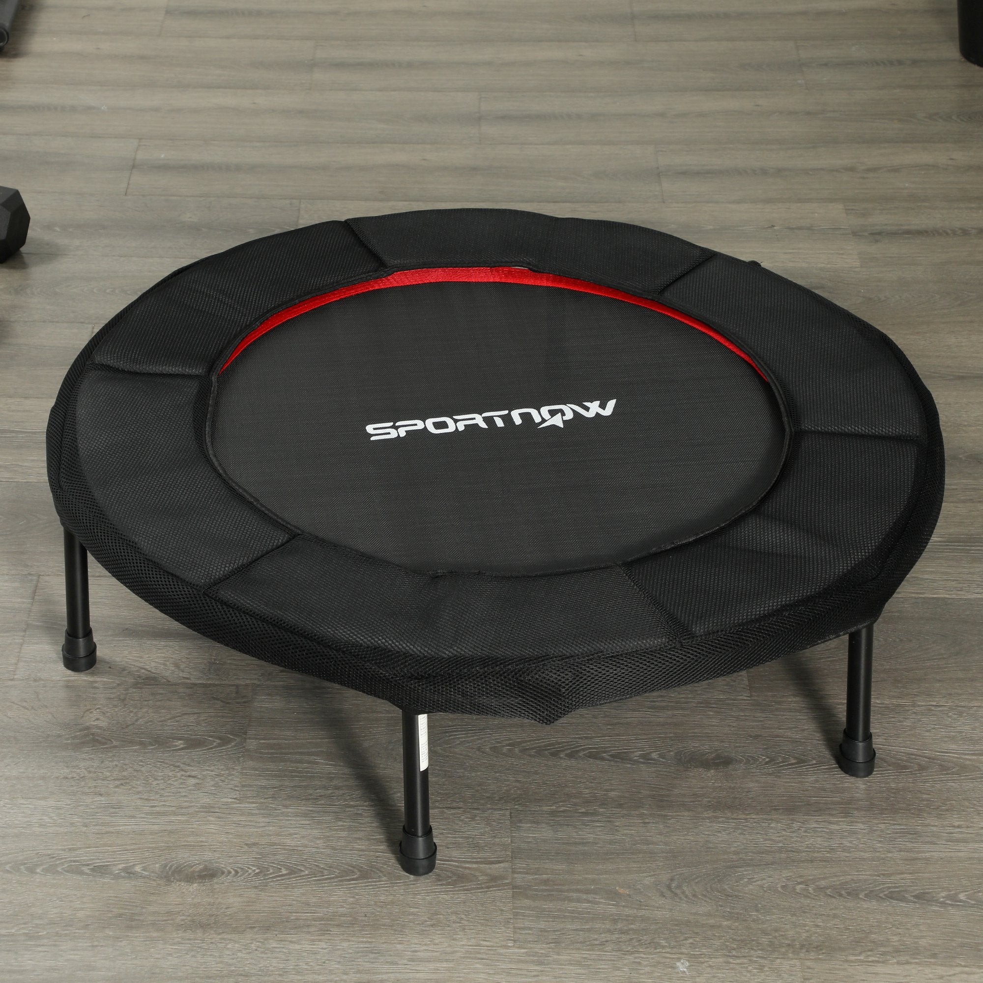 Trampolim Fitness – Ø102 cm – Vermelho – Aço